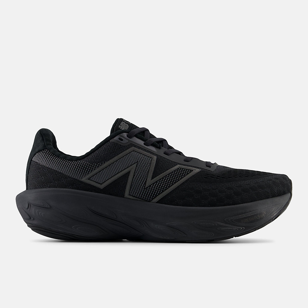 New Balance Fresh Foam X 1080 v14 Shoes Black with Black Metallic and Phantom